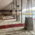 تأجير دفايات شاشات كراسي