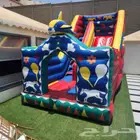 ايجار يومي ملعب صابوني زحليق نطيطات