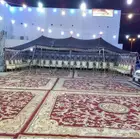 تاجير خيام قهوجيين طباخين صبابي كوش كراسي زل مداخل سماعات