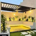 حداد مظلات سواتر برجولات تحويشات وجميع اعمال الحدادة