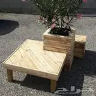 احواض زراعه من خشب طبيعي