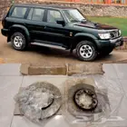 طقم هوبات دسكات بريك امامية باترولY61..98-2005 جديدة اصلية .
