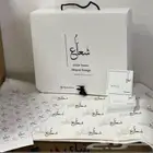 طباعة ستيكر بكج عبايات اكياس لوكو قماش لوكو جلد