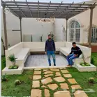 تصميم حدائق جلسات يونانية دكات جلسه رمضانيه