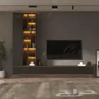طاولة تلفاز من Beautiful Corner معلقه