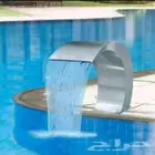 مصبات أستيل كوبرا شلالات نوافير رغويه كروية مصب مسبح
