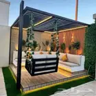 مظلات وسواتر جده لجميع اعمل الحداده