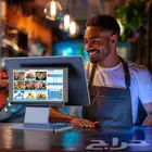 جهاز وبرنامج كاشير للتموينات والمحامص