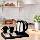 طقم فندقي غلايةةوصحن وكوبين