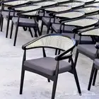 تفصيل كراسي كافيه طاولات جميع الموديلات خشب زان أحمر مصري.
