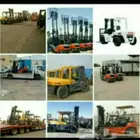 رافعه شوكية وكرينات للايجار