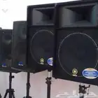 عندك حفل زواج تحتاج سماعات احنا مستعدين اسعار رمزيه