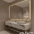 تفصيل جميع انواع المغاسل الرخاميه رخام صناعي وطبيعي