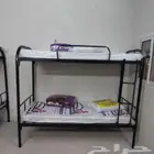 متوفر لدينا   سريرحديد دورين   سرير حديد دور واحد