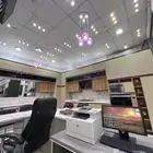 مطبخ تفصيل وجاهز صاج الماني رفوف اربعه ملي رخام صناعي ضمان ع
