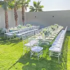 طاولات طعام بوفيه كراسي شفاف