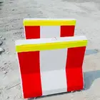 قواعد خرسانية وحواجز