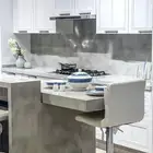 مطابخ خشب ألماني ومطابخ صاج والمنيوم ورخام صناعي وبورسلان