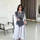 عبايات تخرج 2025 تفصيل عالي الجوده  تطريز