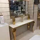 مداخل رخام وقزاز ذهبي وفضي