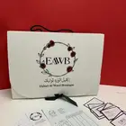 طباعة وتصميم بكجات عباية وبوكسات واكياس