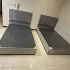 سرير نفر او نصف بالمرتبة  سرير نفر واحد بالمرتبة  سرير نفرين