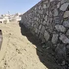 بنيان حجر بوكلين قص اراضي حفريت خزانات