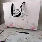مطبعة أكياس ورقية بكج عبايات ورق تغليف ورق زبدة كروت شكر