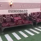 كراسي حديد خارجية جلسات مراكيز احواش استراحات شاليهات كراسي