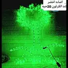 مجسم سيفين ونخلة لون اخضر شعار المملكة اليوم الوطني السعودي