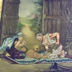 لوحات فنيه مرسومه من التراث العربي بالألوان الزيتية