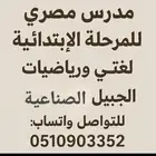 مدرس مصري