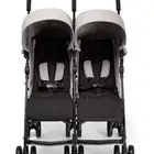 عربة أطفال كروز خفيفة مزدوجة - رمادي فاتح ب300