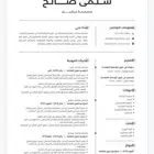 تصميم سيرة ذاتية