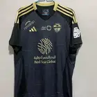 تيشرت نادي الاهلي السعودي الاسود الجديد