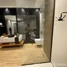 زجاج سكريات بني وجهاه وحوض زرعه