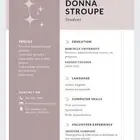 سيرة ذاتية احترافية ATS