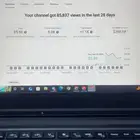 قناه يوتيوب مفعل فيها الربح