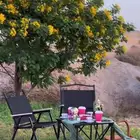 طقم كراسي وطاولة رحلات 225 ريال فقط