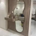 مدخل استقبال مع مرايا ورف