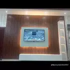 اعمال الديكور خلفيه شاشه معى الاناره مخفي