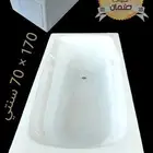 اكريليك بانيو بدون جلسة   بجلسة 170 70 فوق البلاط