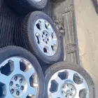جنوط فورد f150 لمتد كروم مقاس 20 قمه النظافه بدون رجه اصلي