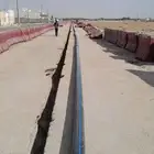 سباك تمديد مشاريع مواسير hdp 110 160 200