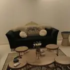 طقم جلوس 7 قطع مع سجادة وستاره بي 800 ريال