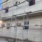 جميع التلبيس الخارجي وتشطيب داخلي