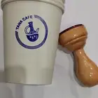 ختم خشبي للكاسات الورقية
