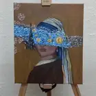 لوحه عبره عن افن التعبيري فن جوخ