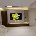 ديكور شاشه جداريه