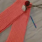 وشاح  بالكروشيه